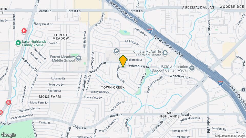 9511 Robin Meadow Dr Map and Location Details