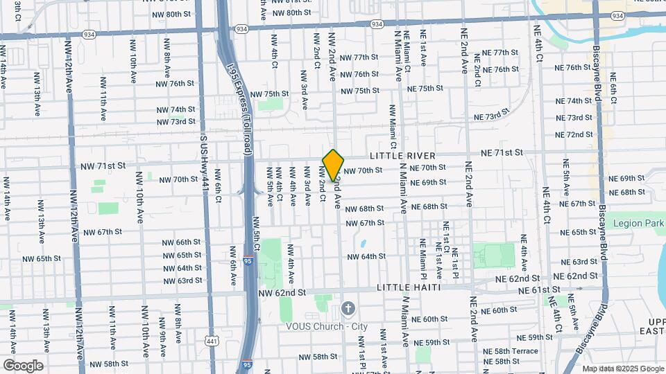 6900 NW 2nd Ave Mapa y Detalles de la Ubicación