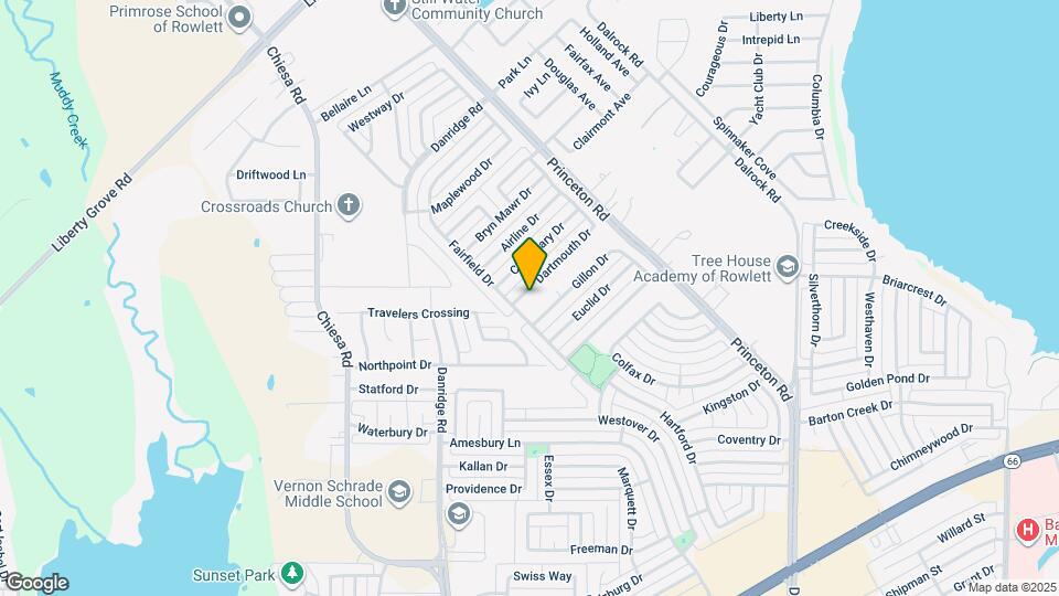 7210 Dartmouth Dr Map and Location Details