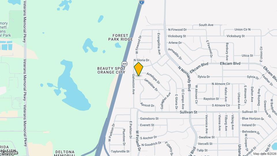 510 Geraldine Dr Mapa y Detalles de la Ubicación