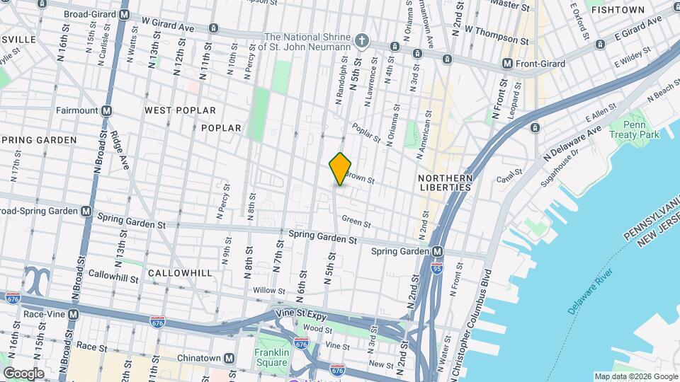 447 Fairmount Ave Map and Location Details