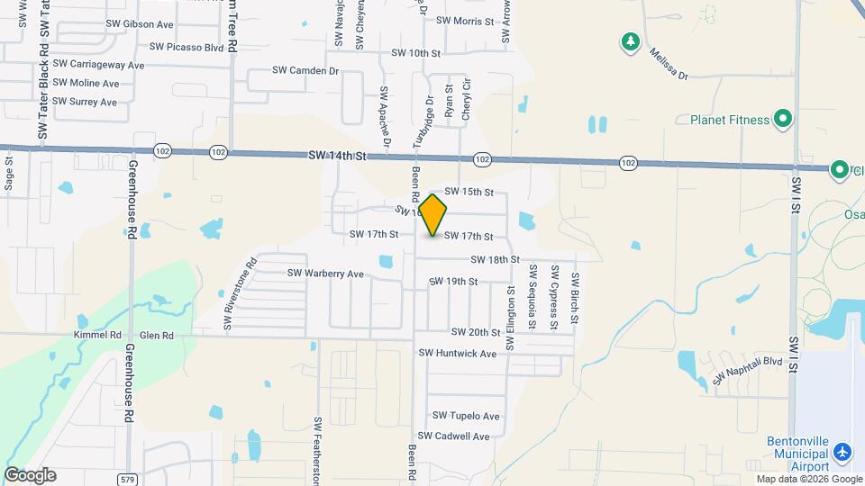 2409 SW 17th St Map and Location Details