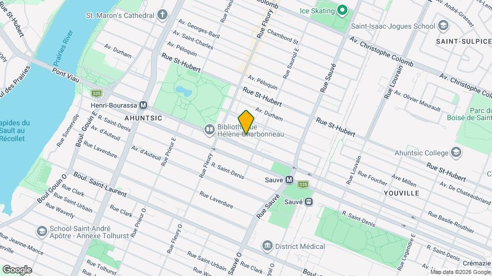 10160 Basile-Routhier St Map and Location Details