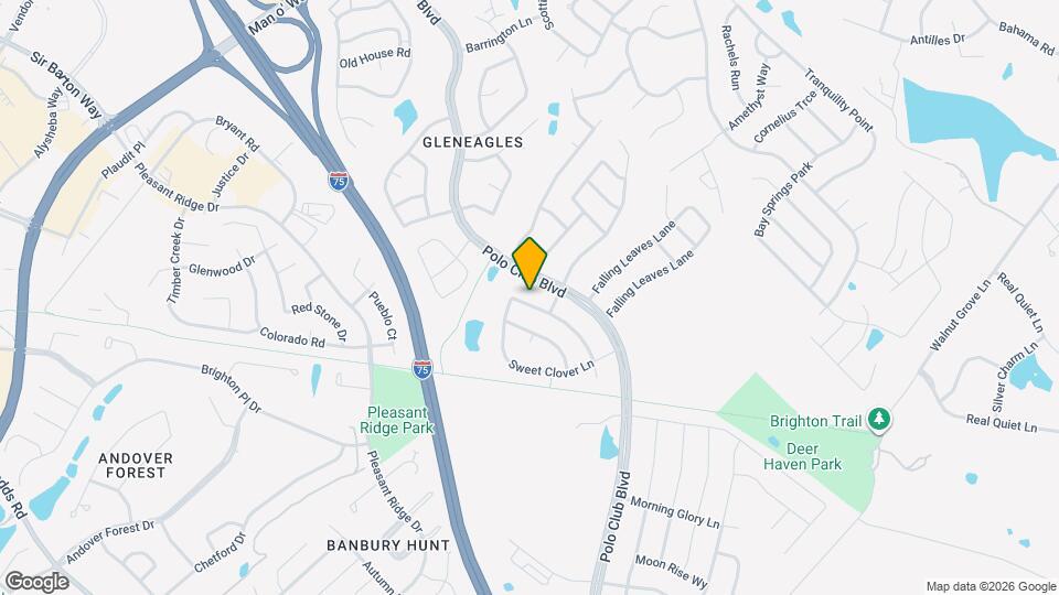 3212 Sweet Clover Ln Map and Location Details