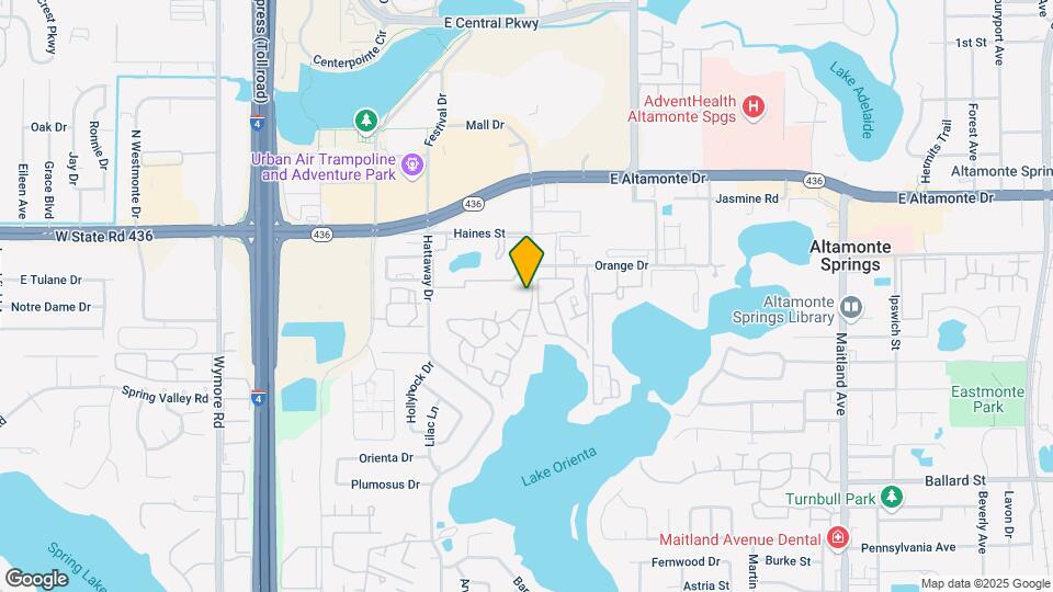 Lakewood Park at Altamonte Springs Map and Location Details