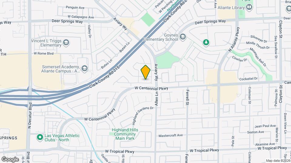 3804 W Ricebird Way Map and Location Details