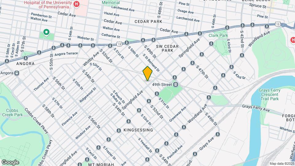 5039 Springfield Ave Map and Location Details