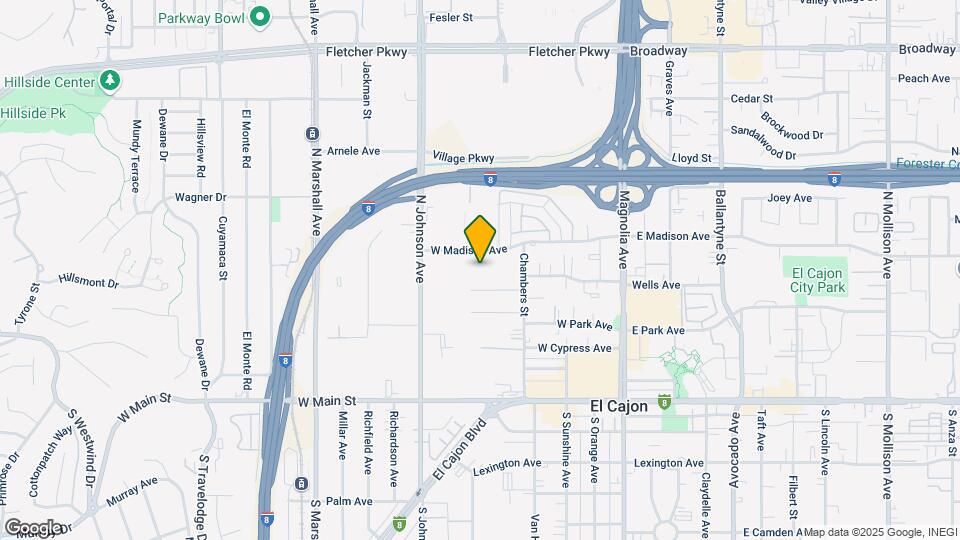 Legacy Residential - El Cajon Map and Location Details