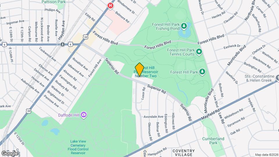 13975 Superior Rd Map and Location Details