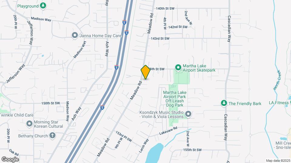 14729 Meadow Rd Map and Location Details