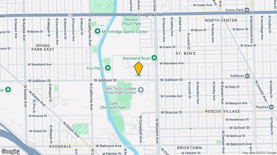 3604 N Campbell Ave Map and Location Details