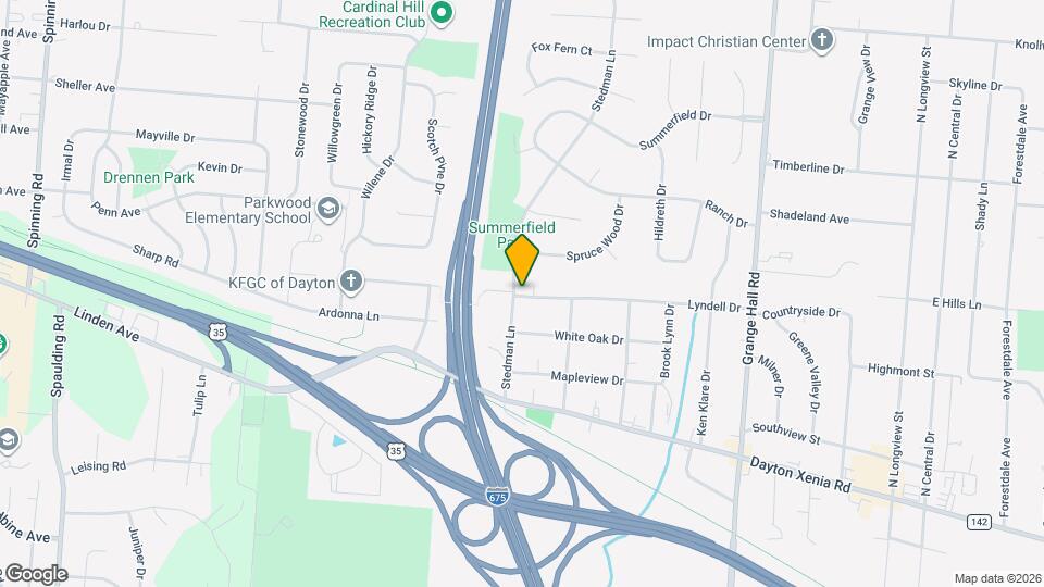 4246 Lyndell Dr Map and Location Details