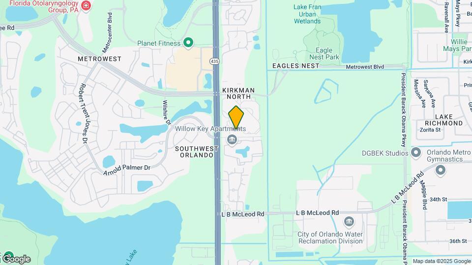5554 Metrowest Blvd Map and Location Details