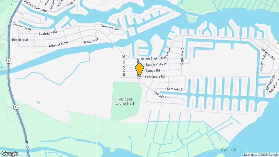 801 Pensacola Rd Map and Location Details