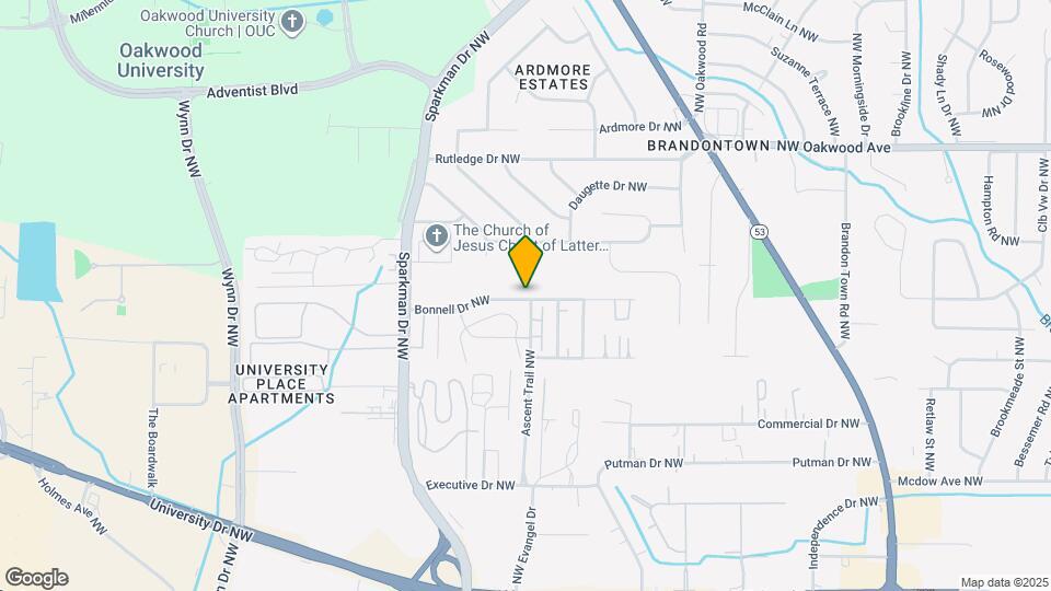 4500 Bonnell Dr NW Map and Location Details