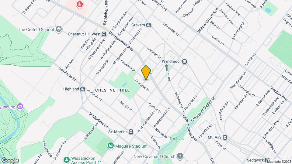 30 W Abington Ave Map and Location Details