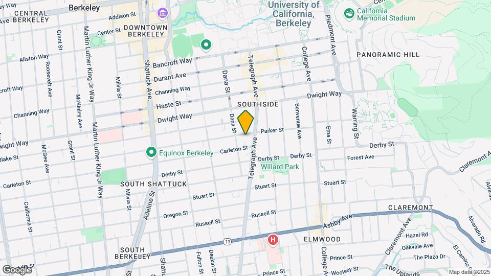 Parker CAL Apartments Mapa y Detalles de la Ubicación