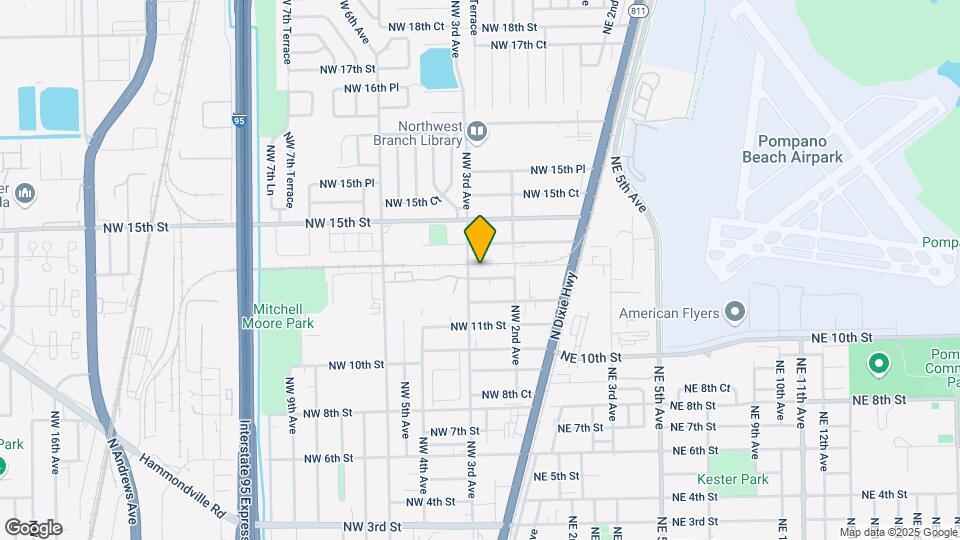 237 NW 12th Ct Map and Location Details