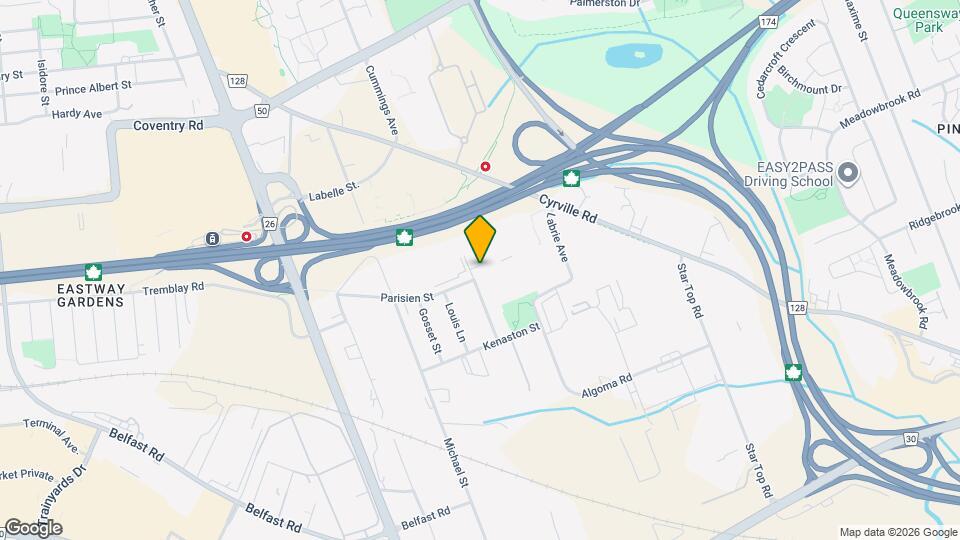 1351 Marchand St Map and Location Details