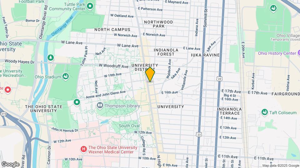 1944 N High St-Unit -6 Map and Location Details