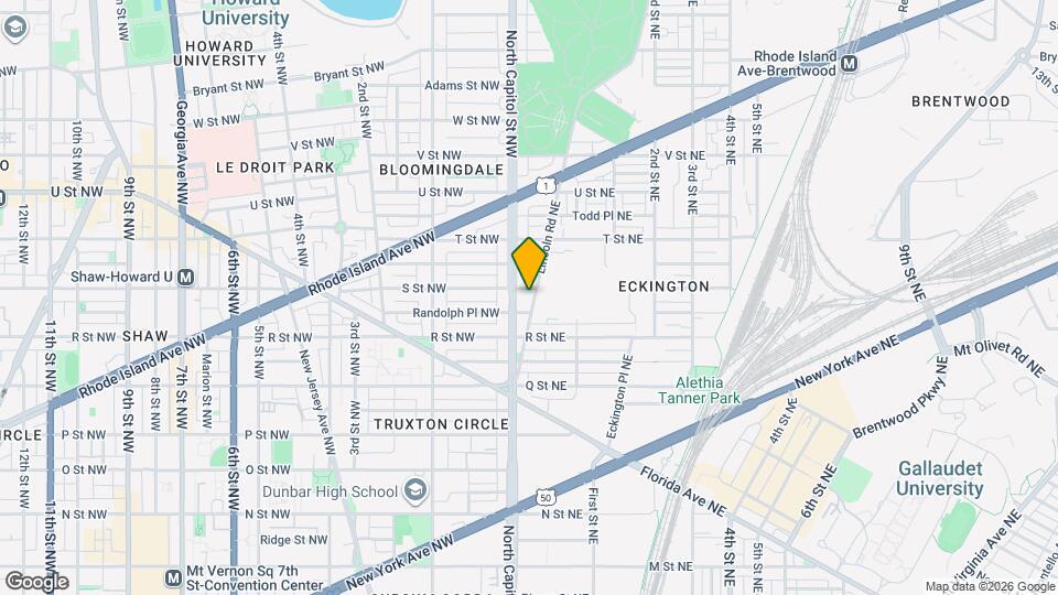 13 S St NE Map and Location Details