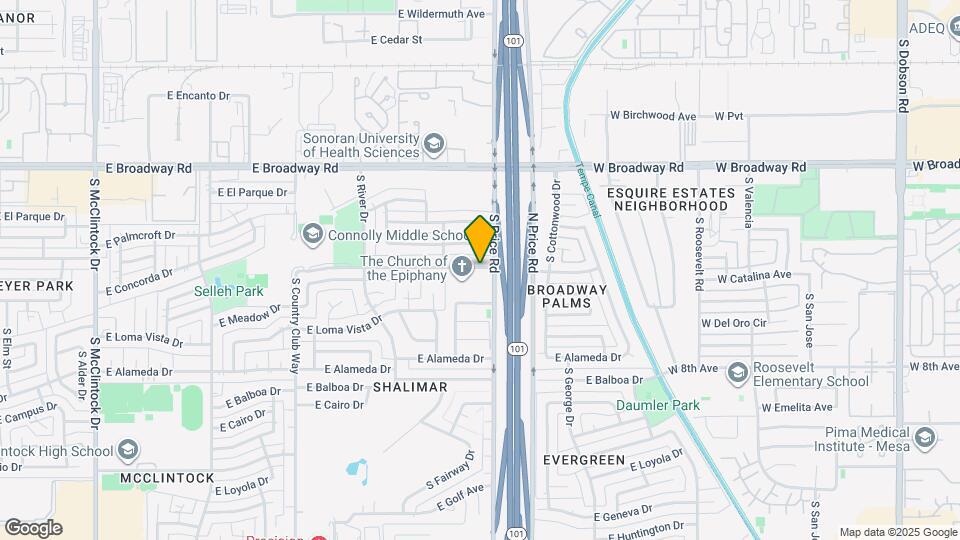 2181 E Concorda Dr Map and Location Details