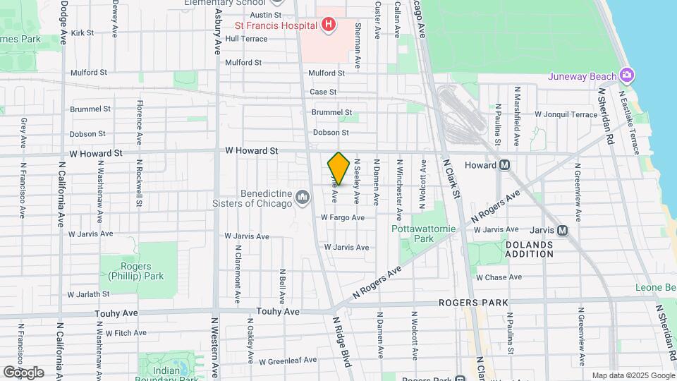 2061 W Birchwood Ave Map and Location Details