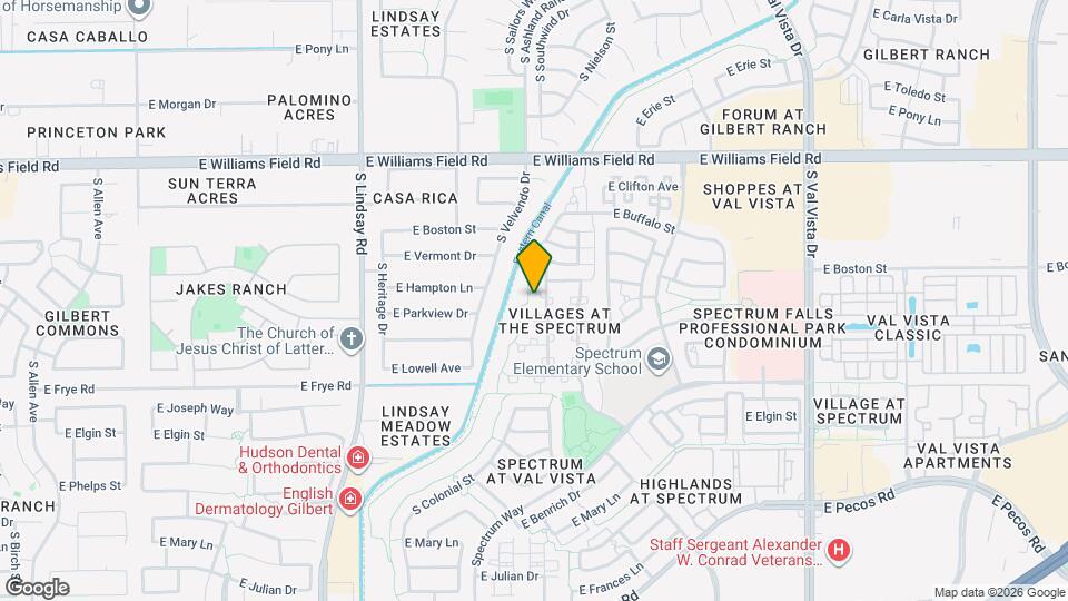2646 S Southwind Dr Map and Location Details