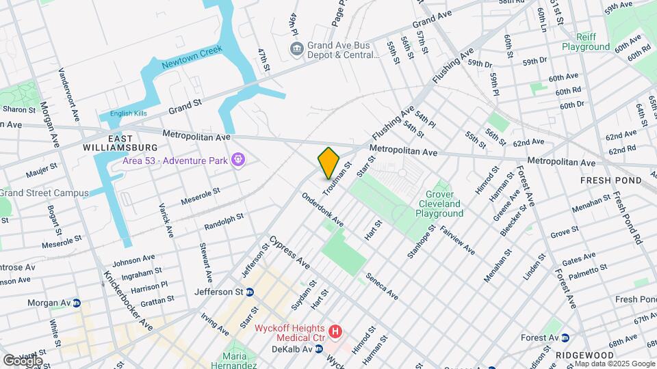 1885 Troutman St Map and Location Details