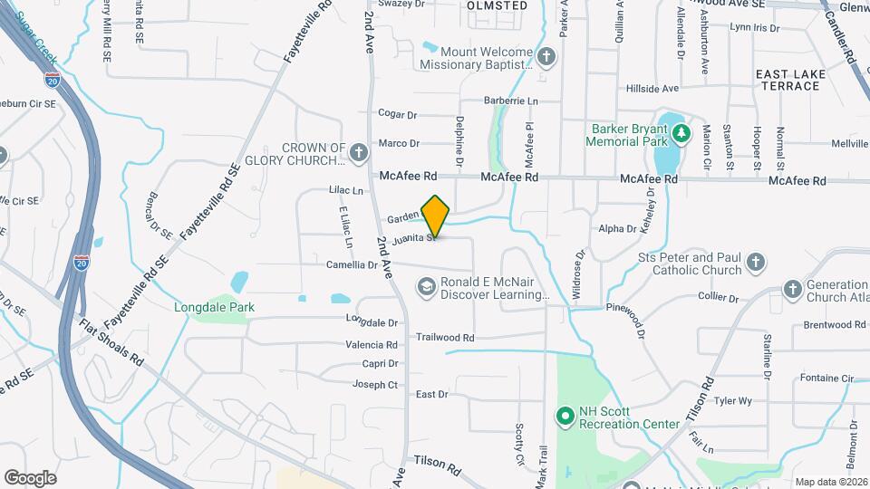 2043 Juanita St, Unit 320 Map and Location Details