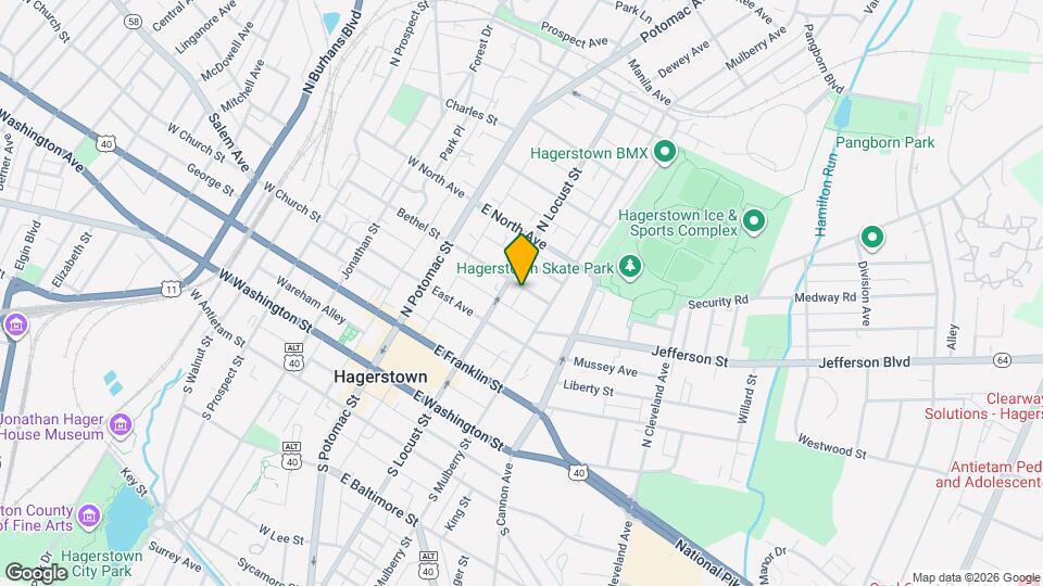 117 Randolph Ave Map and Location Details