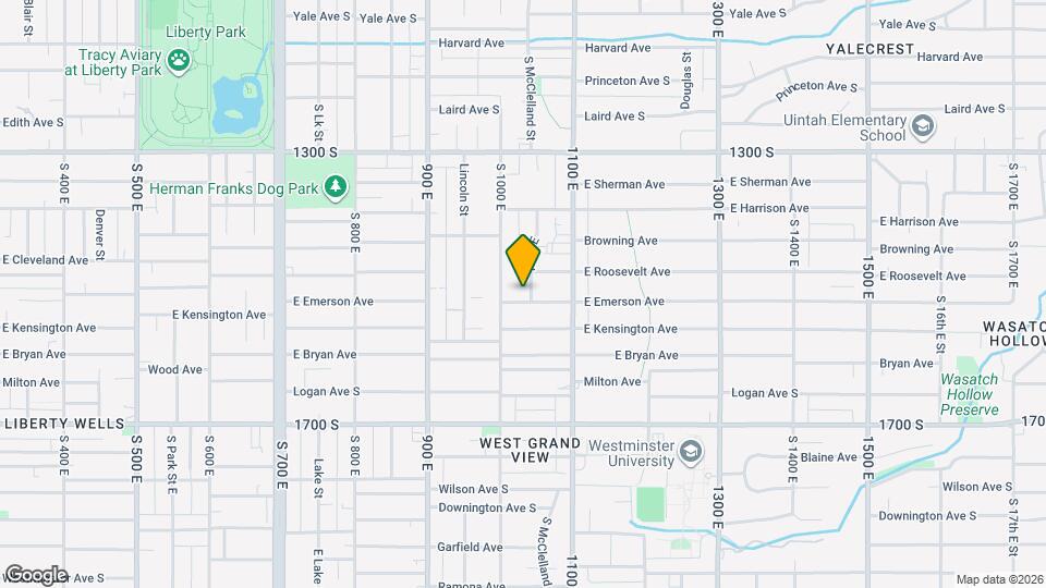 1027 E Emerson Ave, Unit D Mapa y Detalles de la Ubicación