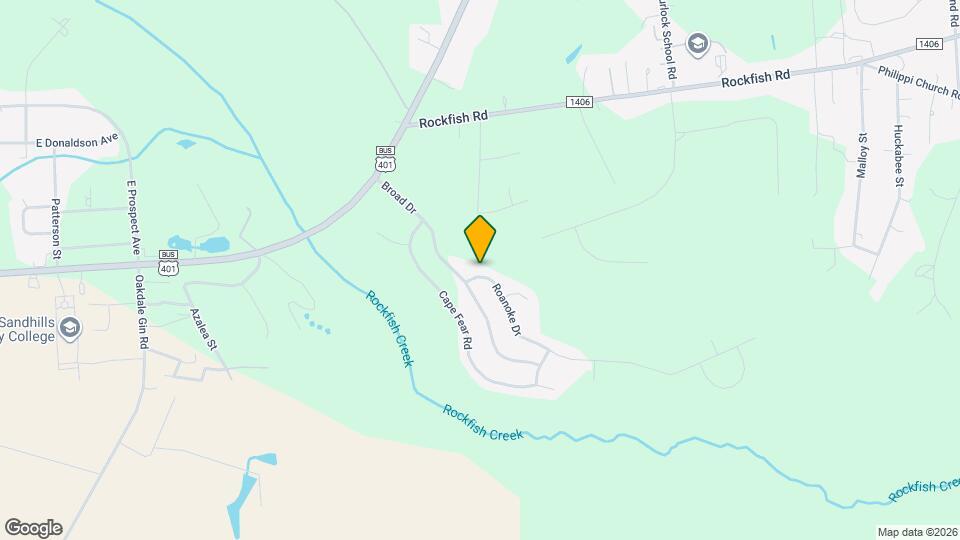 141 Roanoke Dr Map and Location Details