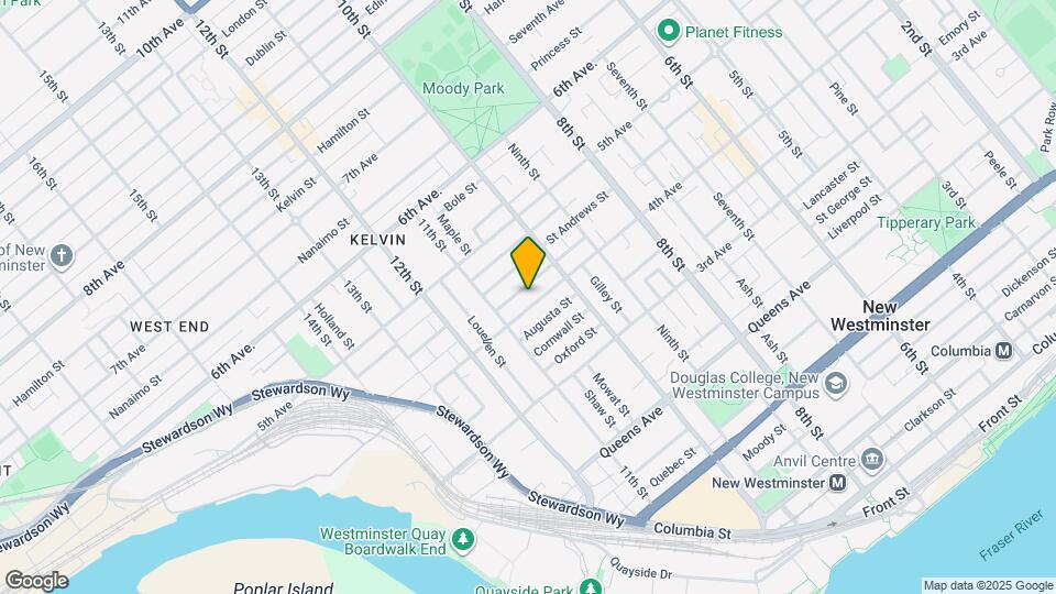 1021-1024 4th Ave Map and Location Details