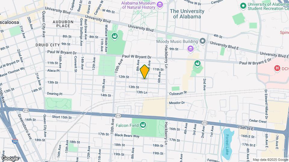 711 12th St Map and Location Details