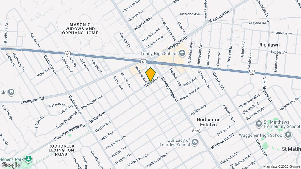 501 Wallace Ave Map and Location Details