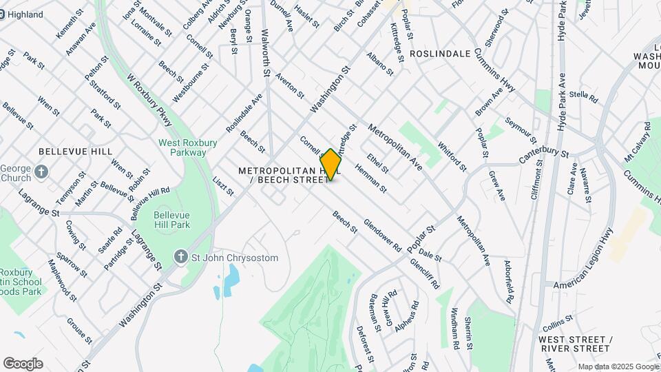 119 Glendower Rd Map and Location Details
