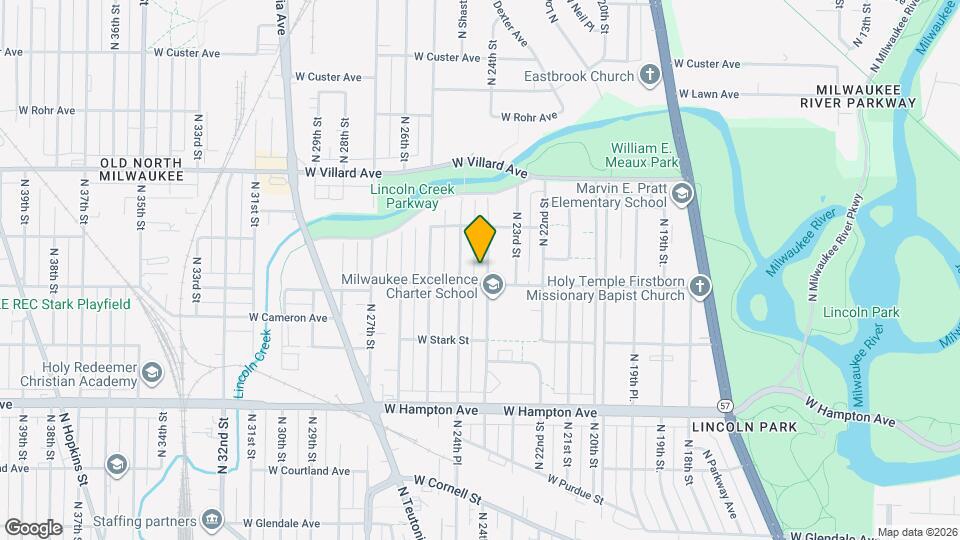 5019 N 24th St Map and Location Details