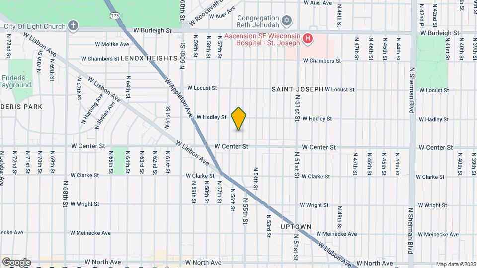 2737 N 55th St Map and Location Details