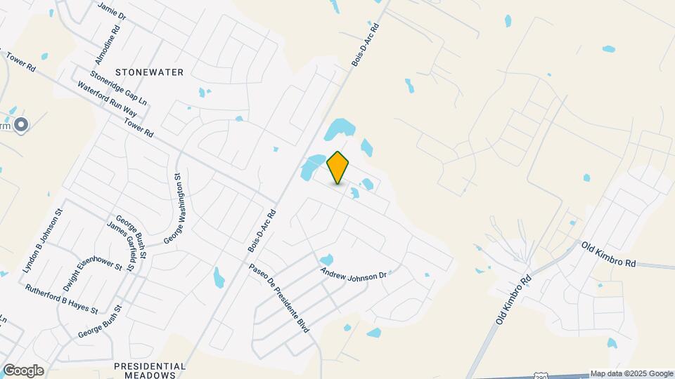 19516 Abigail Fillmore Rd Map and Location Details