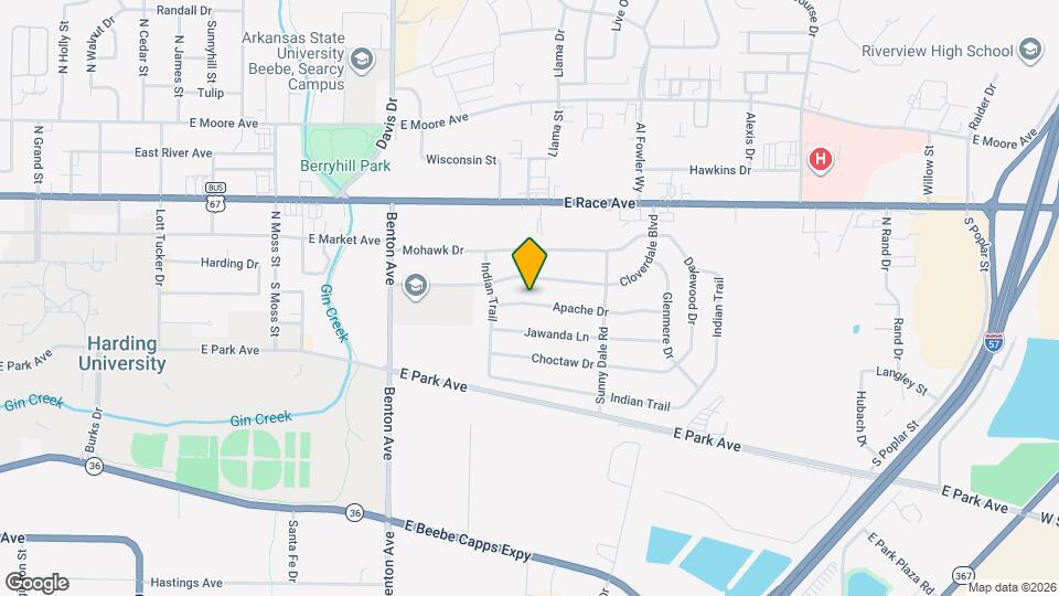 120 Apache Dr Mapa y Detalles de la Ubicación