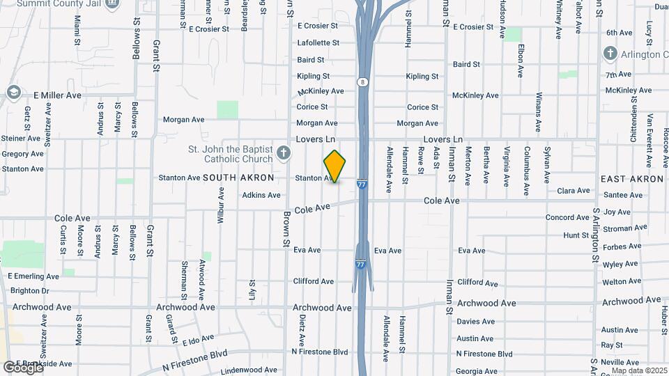 1036 Neptune Ave Map and Location Details