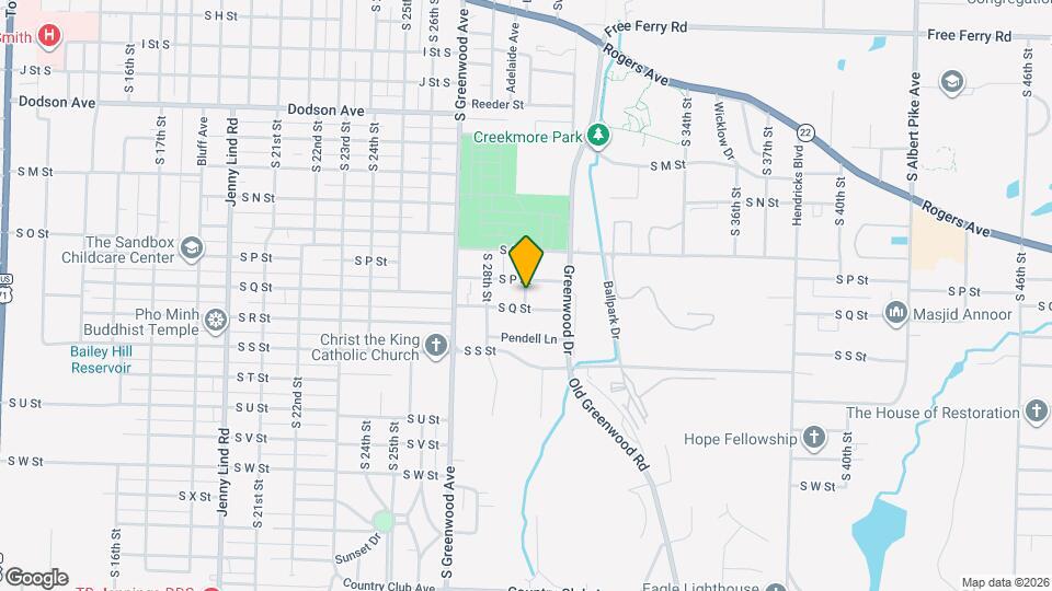 6803 MARIBETTE RD Mapa y Detalles de la Ubicación