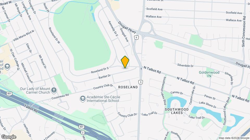 480 Bartlet Dr Map and Location Details