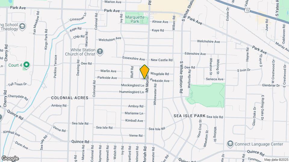 1215 Mt Moriah Rd Map and Location Details