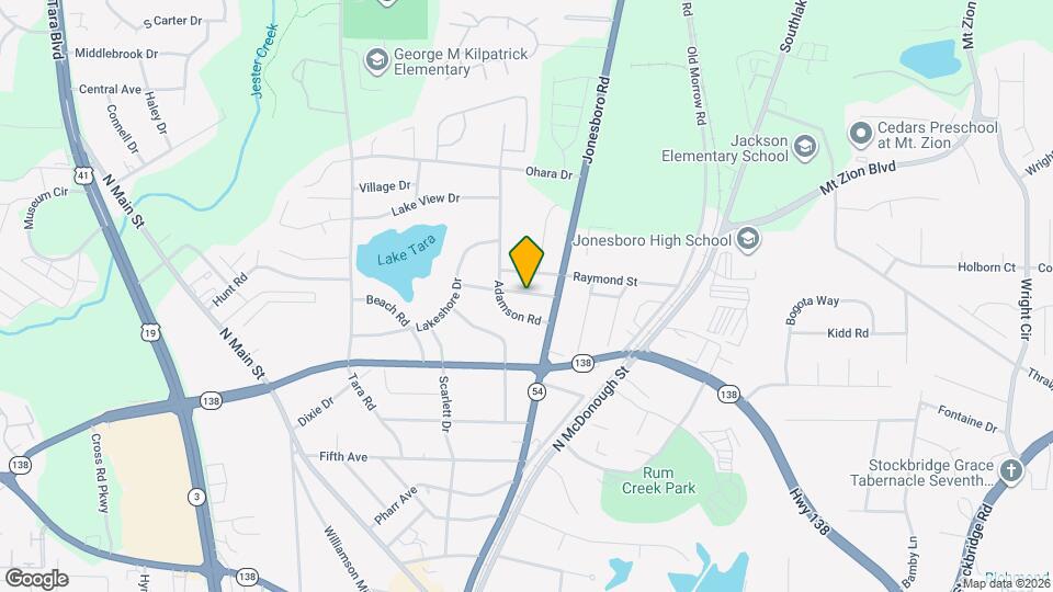 1211 Lake Dr Map and Location Details