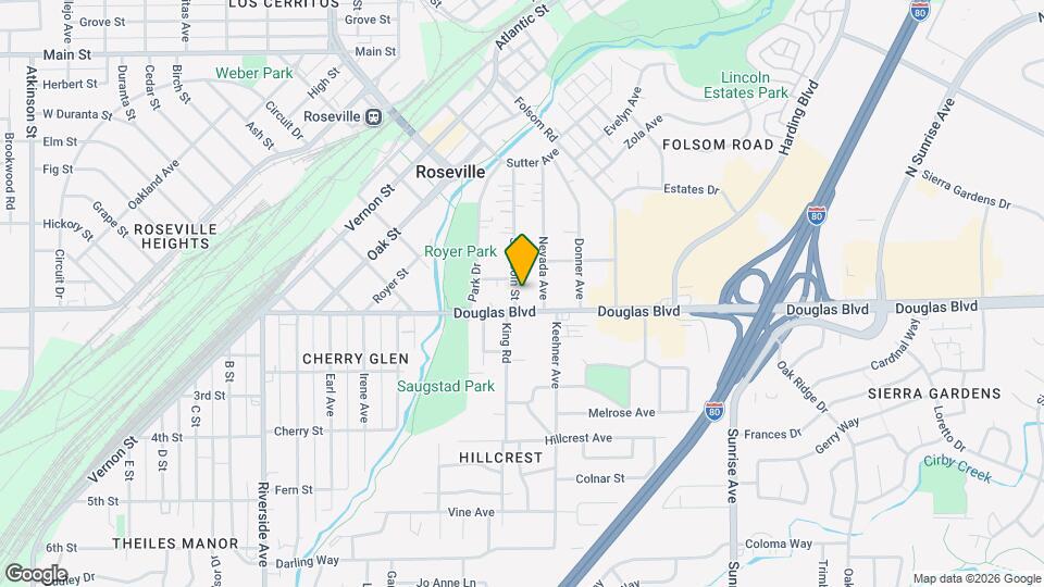 201 S Lincoln St Map and Location Details