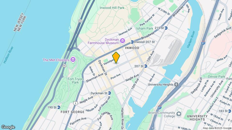 600 Academy St Mapa y Detalles de la Ubicación