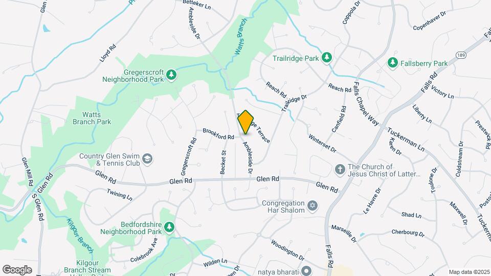 11733 Ambleside Dr Map and Location Details