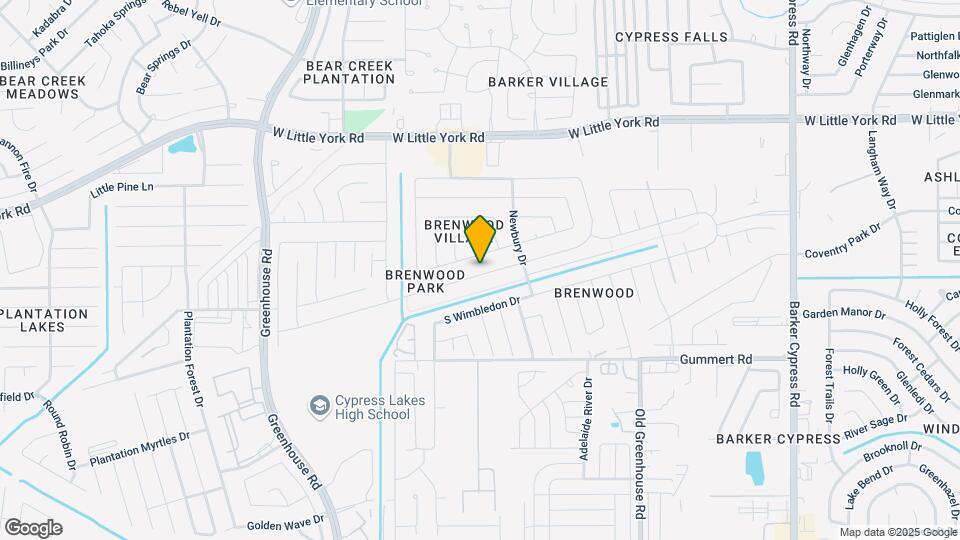 18754 Sandelford Dr Map and Location Details